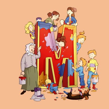 Mormor og de åtte ungene