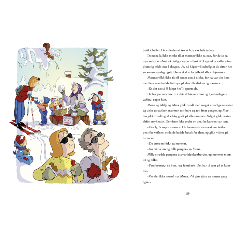 Mormor og de tte ungene i skogen