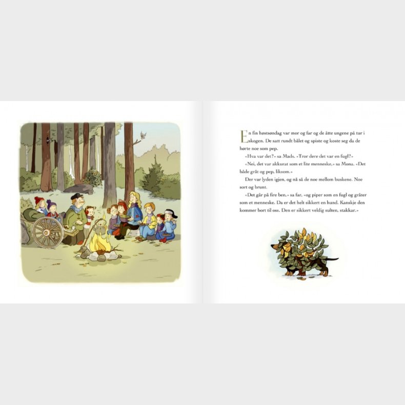 Mormor og de tte ungene fr hund