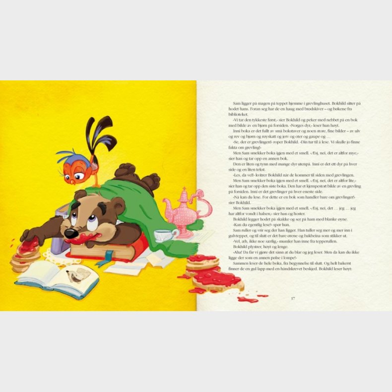 Grevlingen, bokfinken og den hemmelige skatten