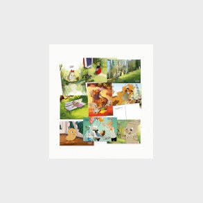 Postkortpakke<br> Alf Prysen barnesanger