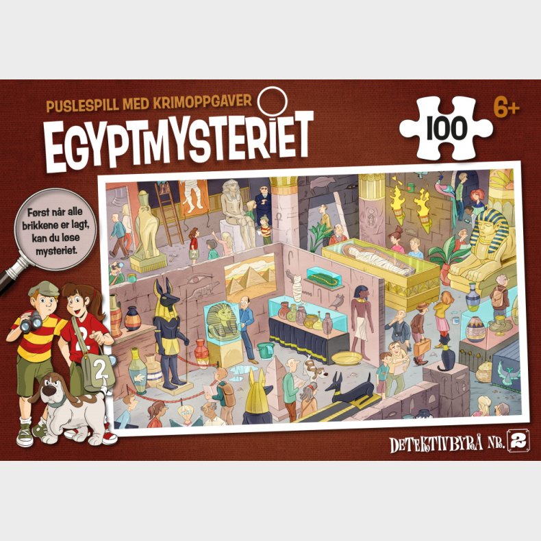 Egyptmysteriet - puslespill