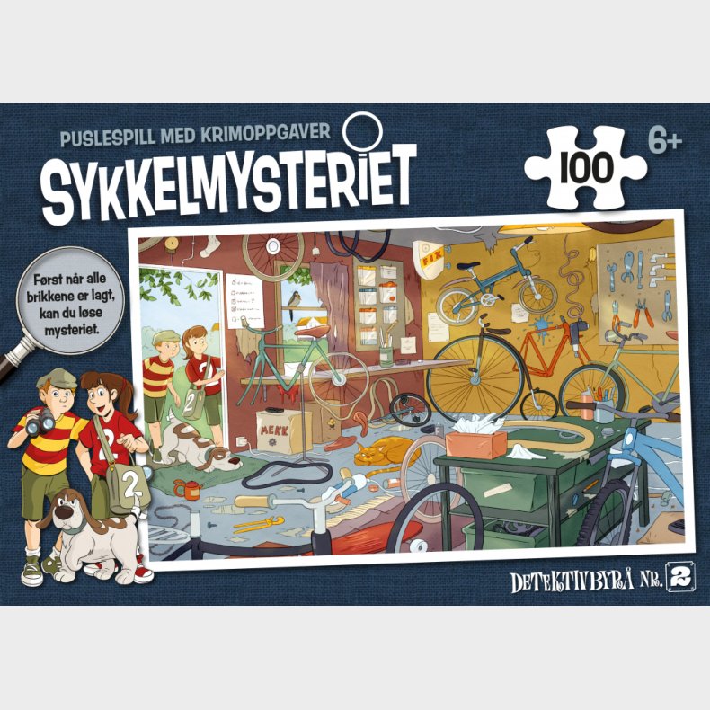 Sykkelmysteriet - puslespill