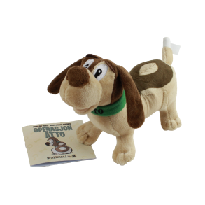  tto - kosebamse med illustrert hefte