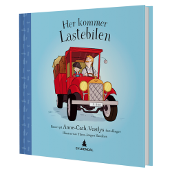 Her kommer lastebilen