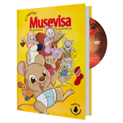 Musevisa bok med film