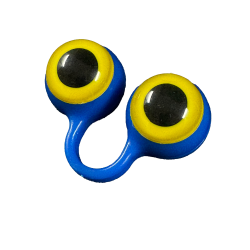 Peepers Puppet - Bl/gul