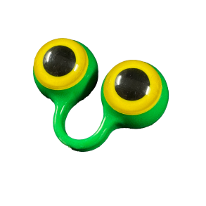 Peepers Puppet - Gr�nn/gul