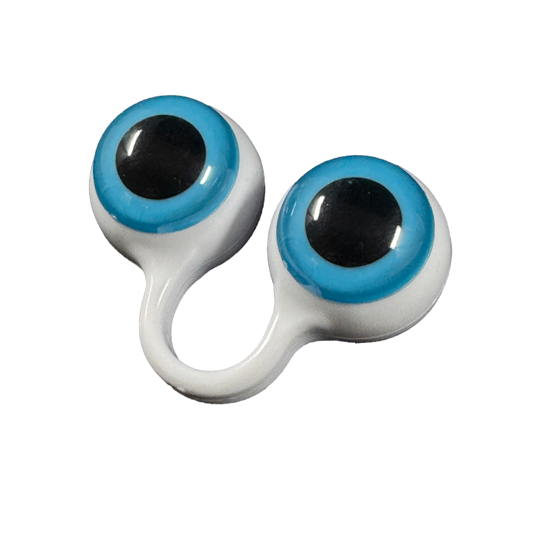Peepers Puppet - Hvit/bl