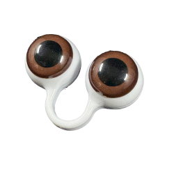 Peepers Puppet - Hvit/brun