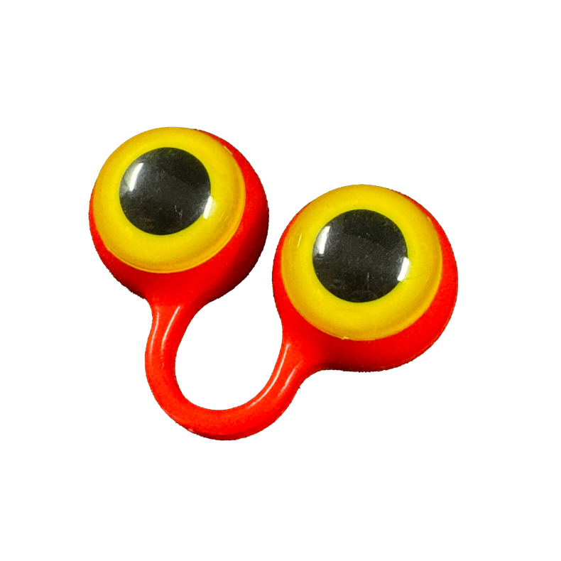 Peepers Puppet - Rd/gul