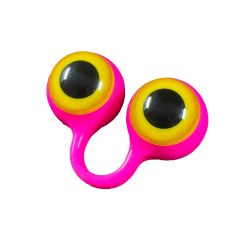 Peepers Puppet - Rosa/gul