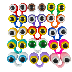 Peepers Puppet - Lilla/hvit