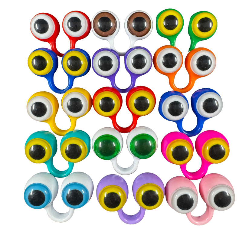 Peepers Puppet - Lilla/hvit