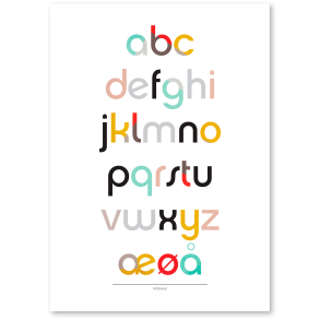 Alfabetet - sm bokstaver