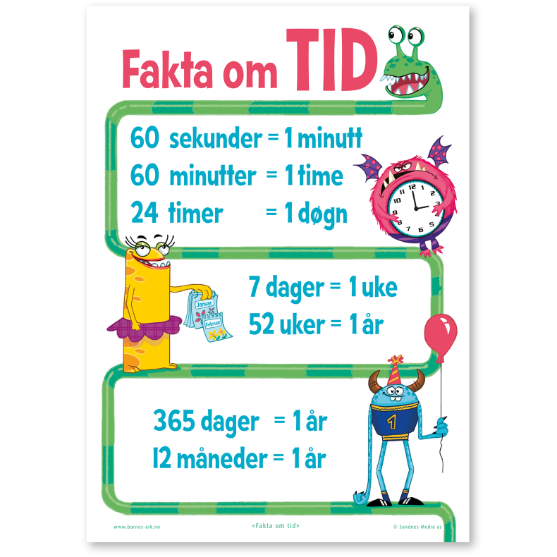 Fakta om tid