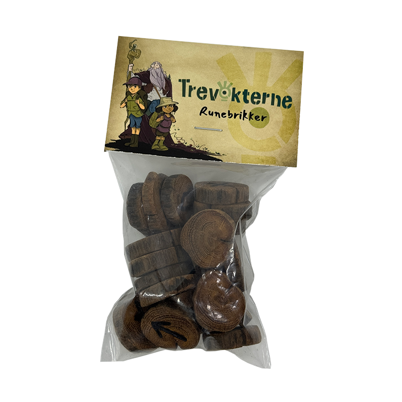 Runebrikker med Futhark (Hndlagde) 