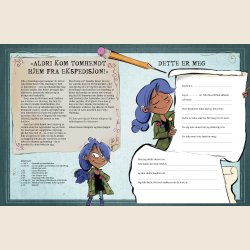 Les, tegn og skriv med Familien von Humbug (gratis nedlasting)